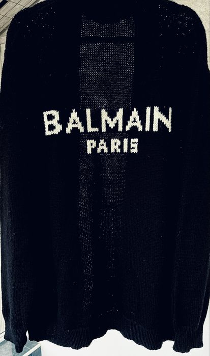 Мъжка дизайнерска жилетка оригинал BALMAIN PARIS висша мода