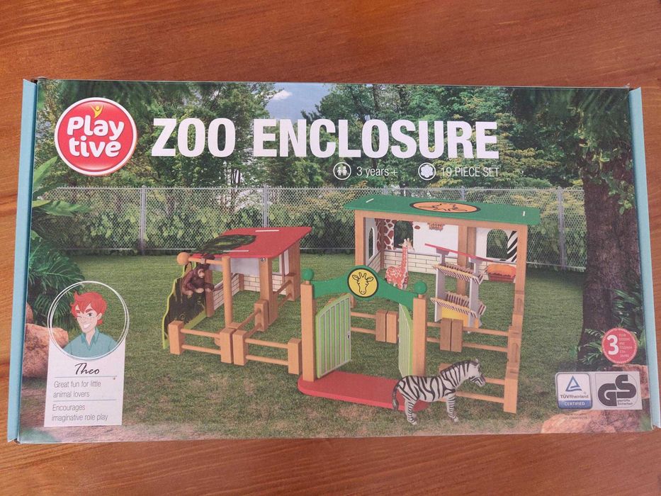 Дървена зоологическа градина PlayTive