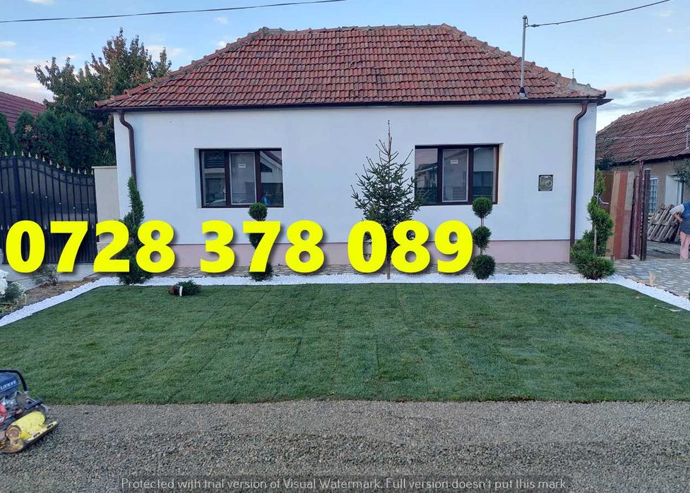 Gazon Rulou Pentru Curtea ta