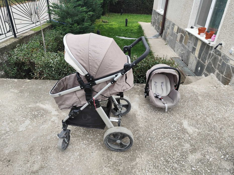 Детска комбинирана количка Хавана+детско столче за кола Хавана