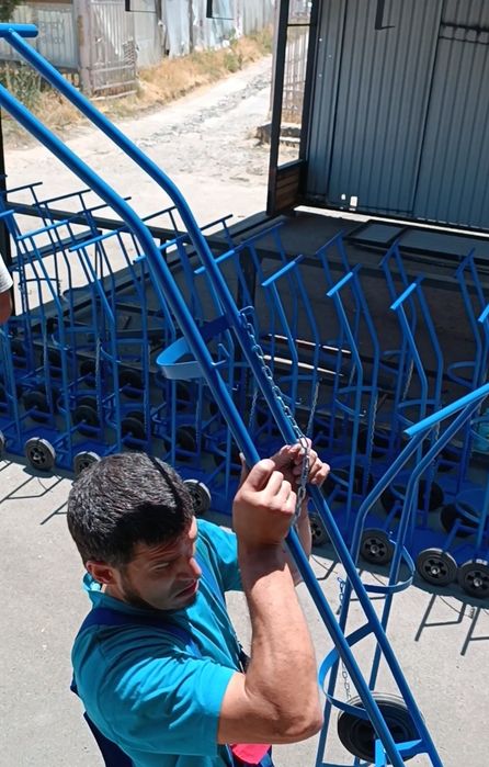 Тележка для кислородных и пропановых баллонов