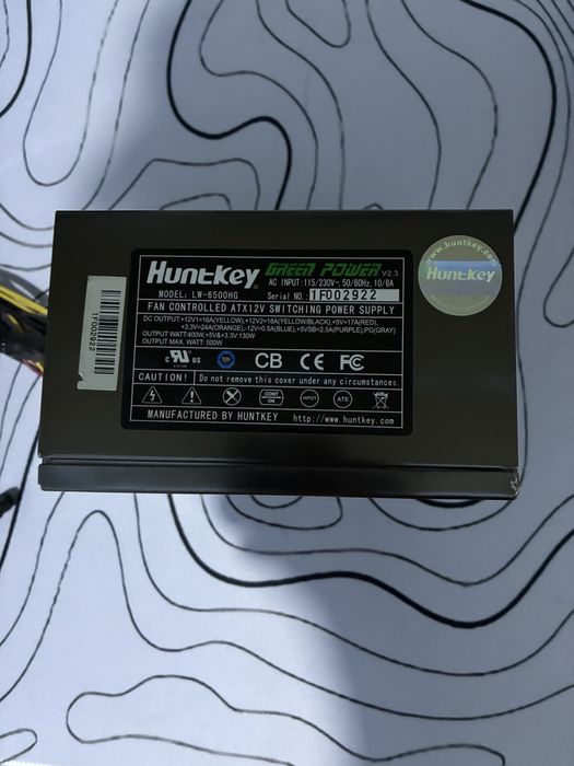 Блок питания 500w не рабочий