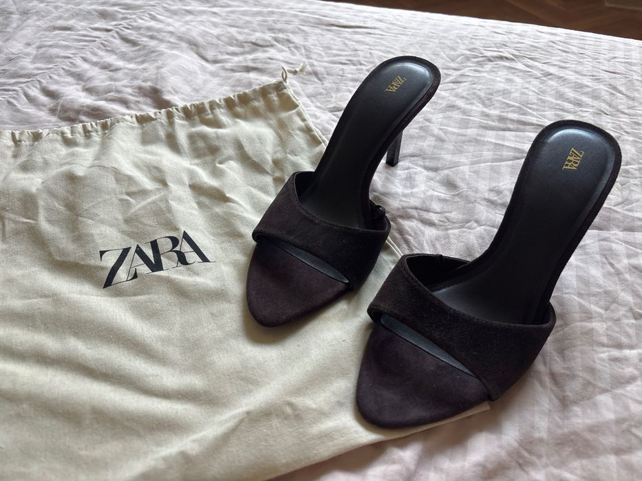 Токчета Zara кафяви