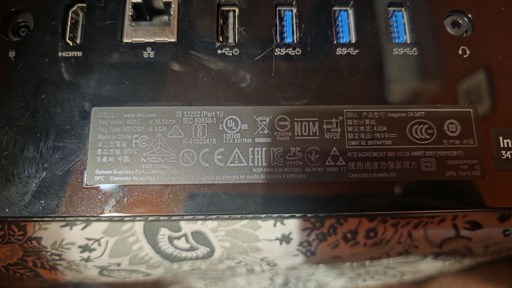 Calculator AIO Dell Inspiron 3477