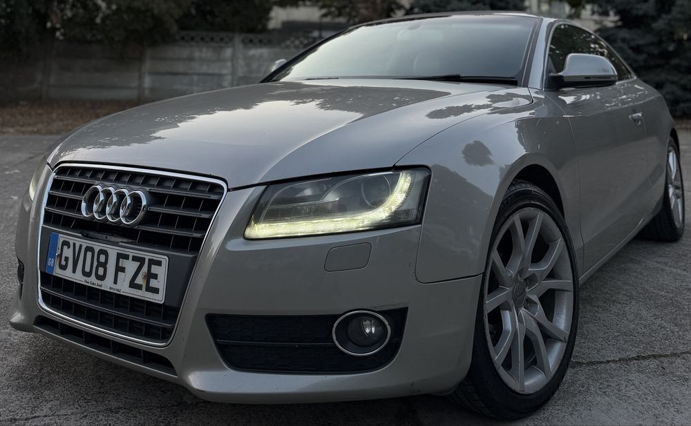 AUDI A5 - Coupe - 2008 - 2.7 TDI V6 - 190 Cai Putere - Automat - Faruri Led / Faruri Xenon - Acte la zi ( Valabile ) - Carte Intreaga - ETC ETC ETC