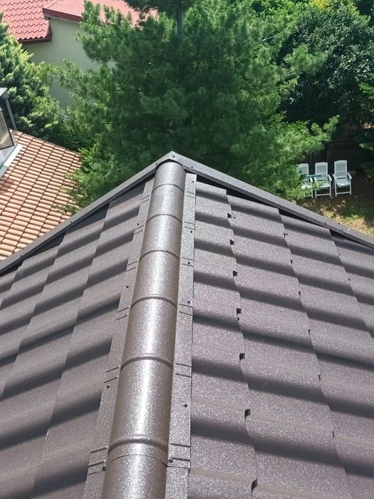 Vand 5 foi tabla, 11m2  tip tigla Bilka Romanic Grande Mate 0,5, ral 8