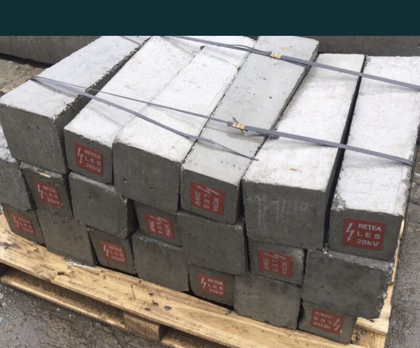 Borne de marcaj LES din beton vibropresat