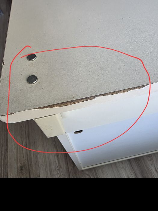 Кровать детская с комодом