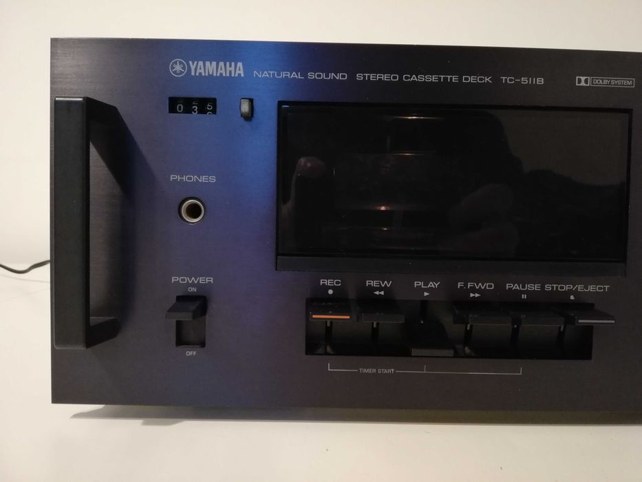 Stereo Cassette Deck YAMAHA model TC511B - Rar/Vintage/Japan/Impecabil