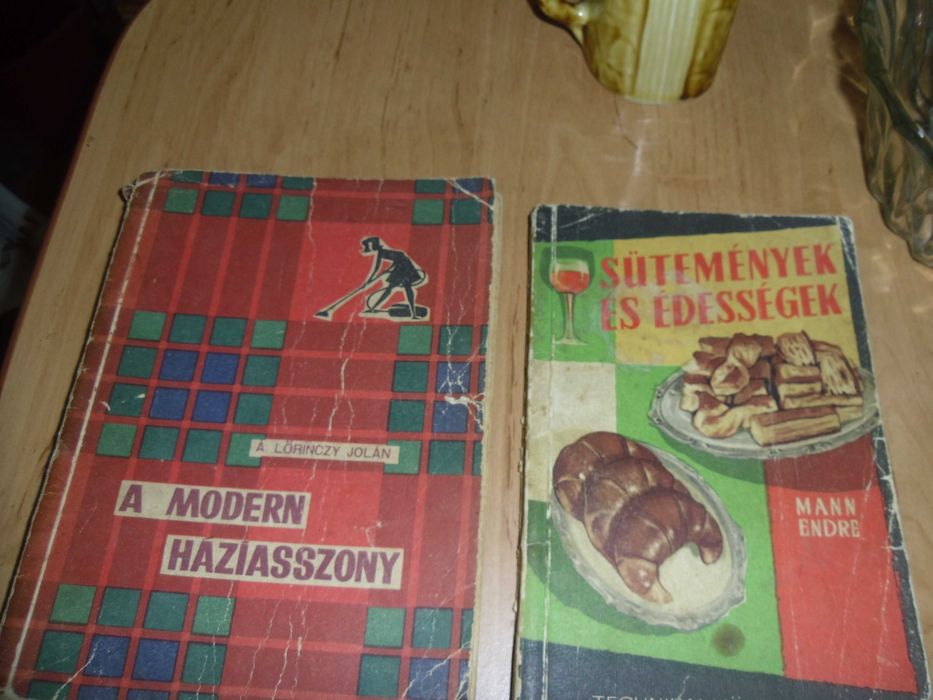 Carte de bucate si gospodarie in lb maghiara 1962