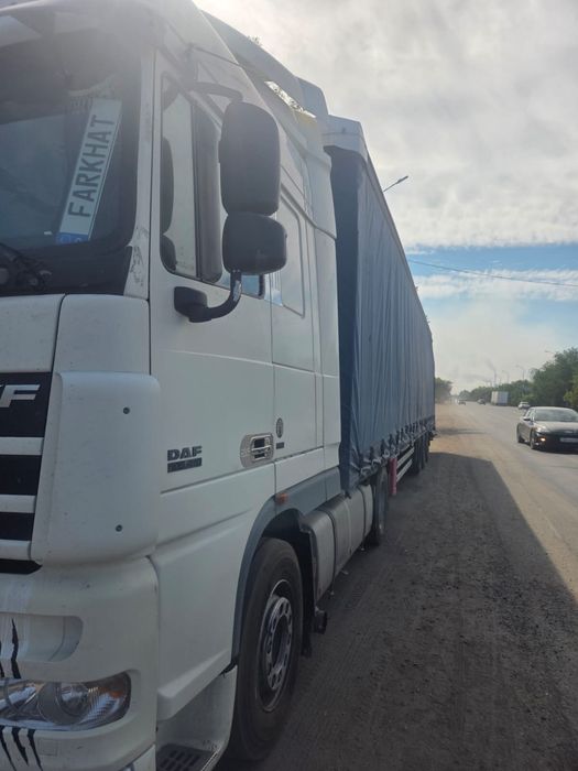 DAF XF 105 в сцепке