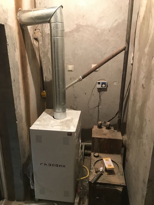 Газовый котель орнатамын