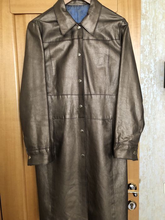 Продам кожанный плащ