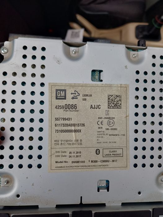 2019 spark magnitafoni bluetoothli