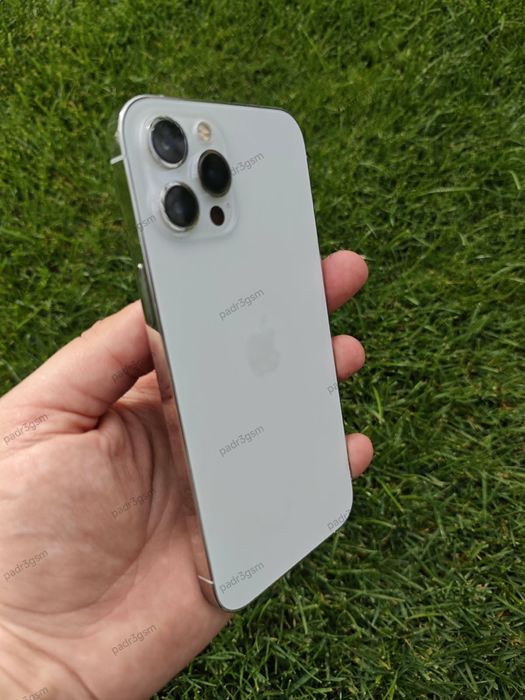 Apple iPhone 12 Pro Max Silver 256GB , baterie 100% Bon fiscal ! Garantie ! Factura !