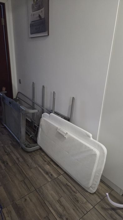 Patuț copii ,bebe, 1-4 ani CHICCO Next2Me Forever - Moon Grey