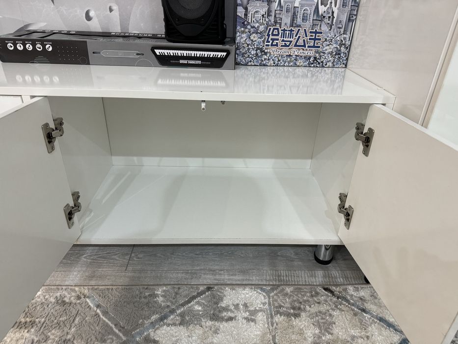 ТВ тумба с распашными дверцами