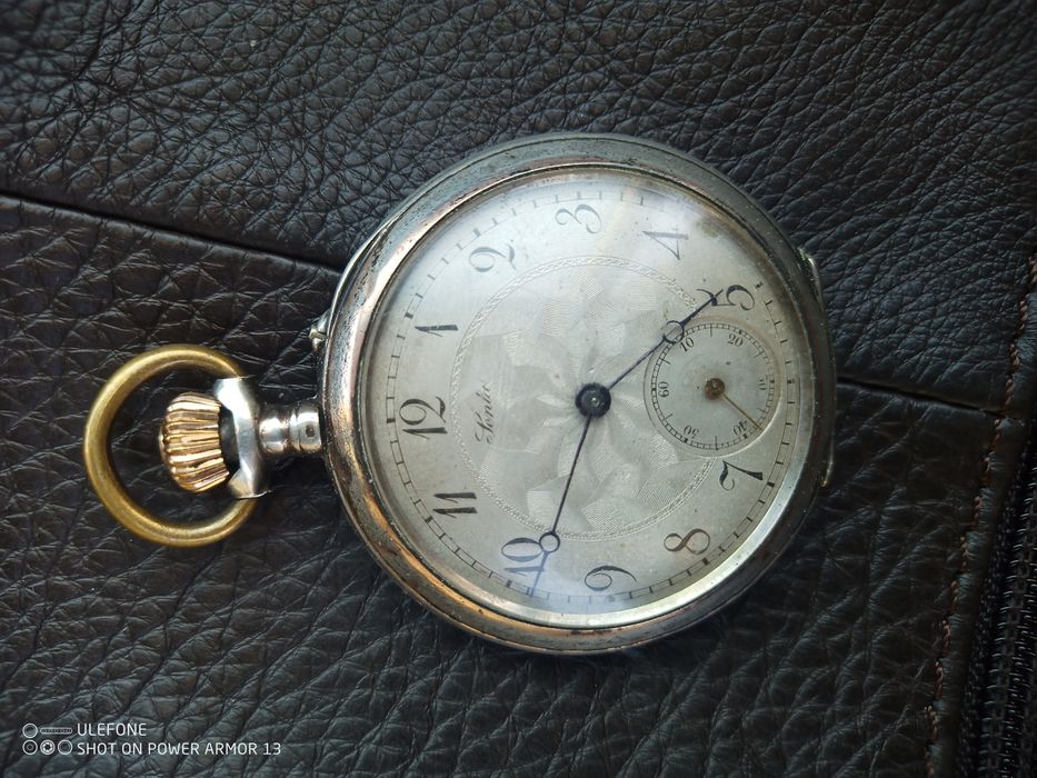 Джобен часовник Senta сребърен