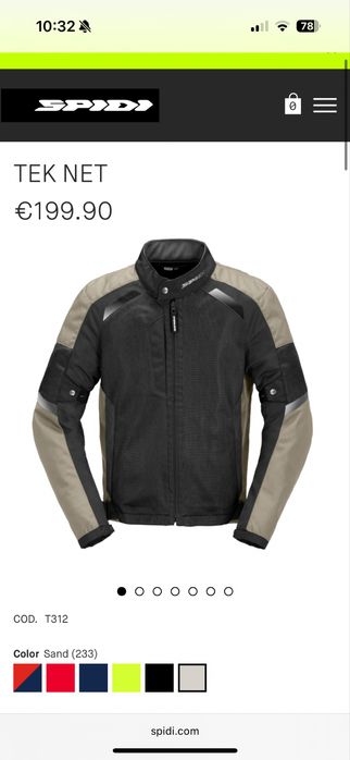 Geaca moto Spidi Tek Net - masura XL (54)