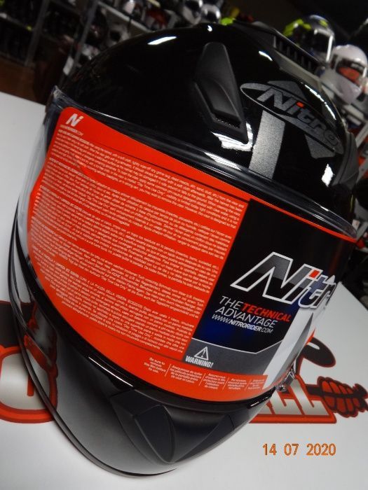 Каска nitro n3100 black нова мото каска шлем xs s m l xl xxl