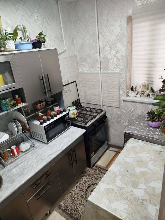 Кирпич 1 ком квартиру Сергели 2. Дом 62 квартира 3.  Ремонт огород 1/4