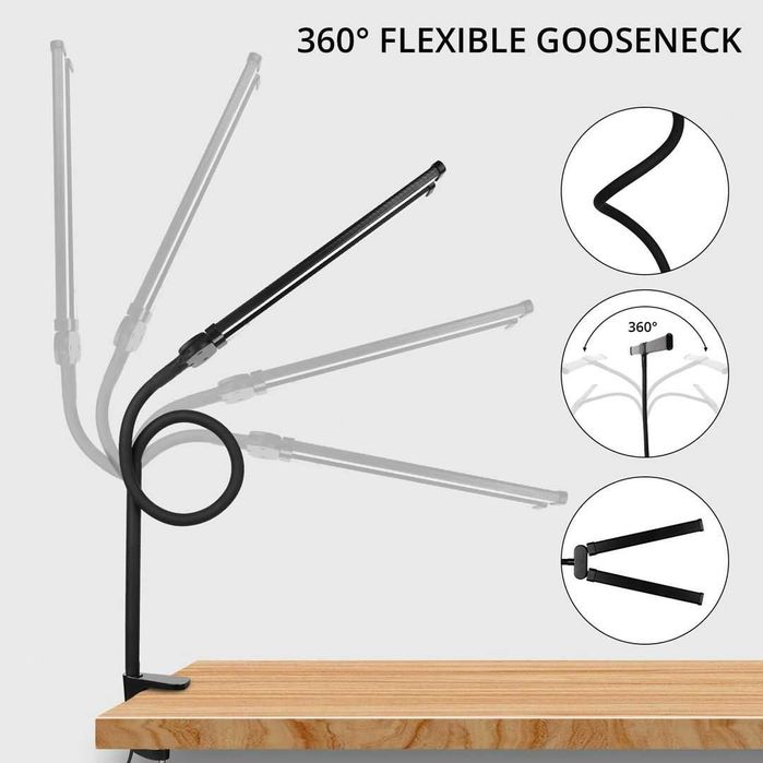 Настолна лампа с клипс (pc)