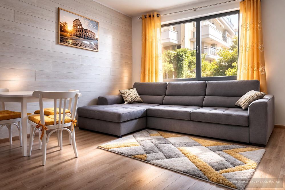 Двустаен апартамент под наем в Център