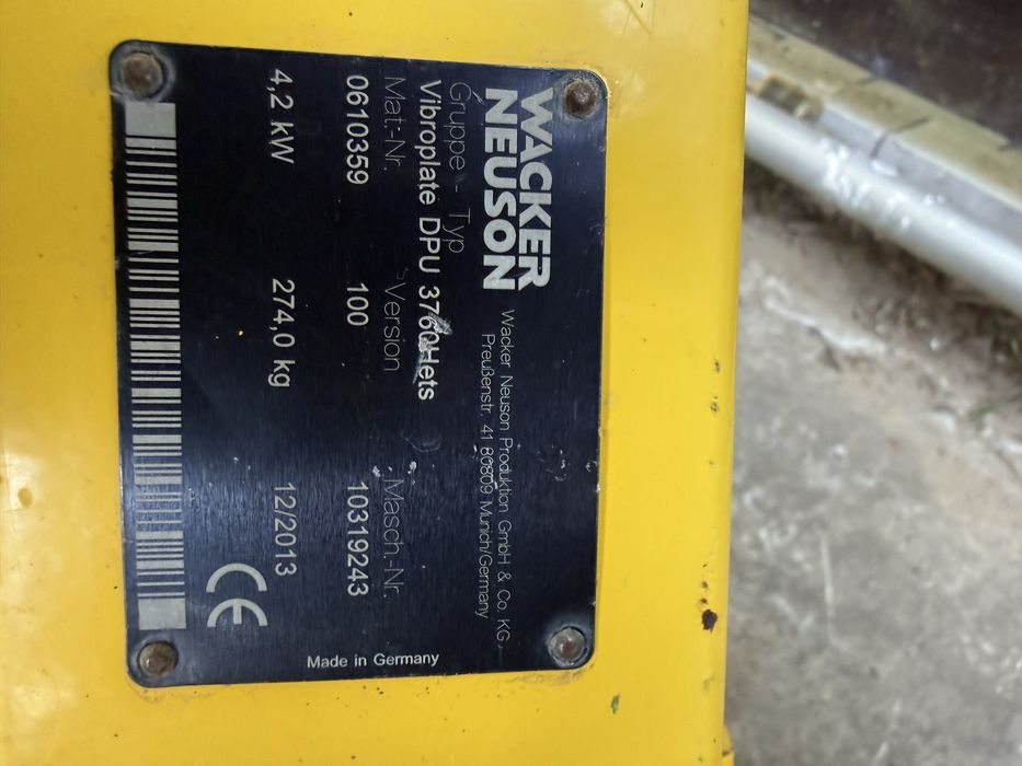 Placa compactoare  Wacker Neuson - Germania