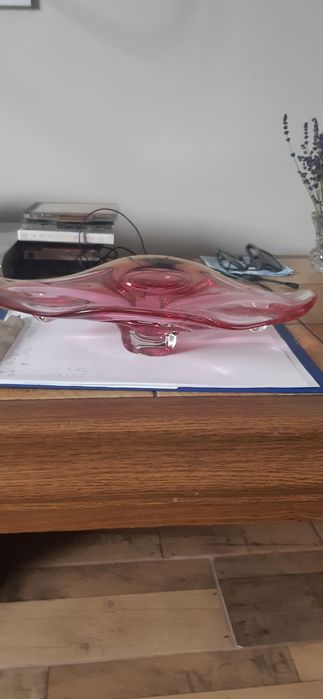 Вазочки Чехия гутинское  стекло