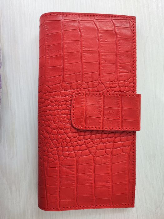 Кашелек кожаный ручная работа