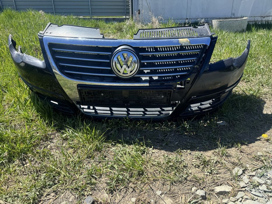 Bara fata passat b6 negru lc9x cu proiectoare ceata