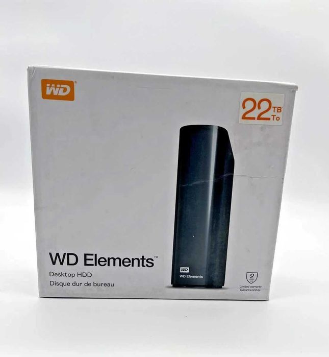 Внешний жёсткий диск 22Tb WD Elements