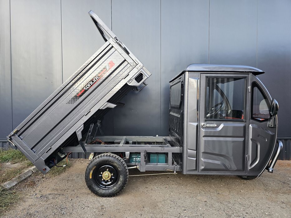 Электро-трицикл с кабиной