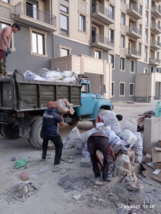 Вывоз мусора.Мусор чикарамиз.Грузчики.