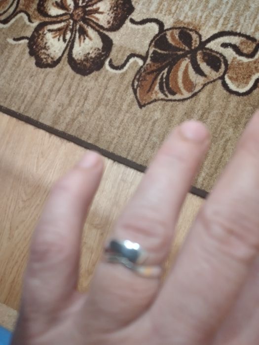 Сребърен пръстен.Колие