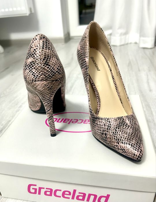 Pantofi stiletto Graceland mărimea 38