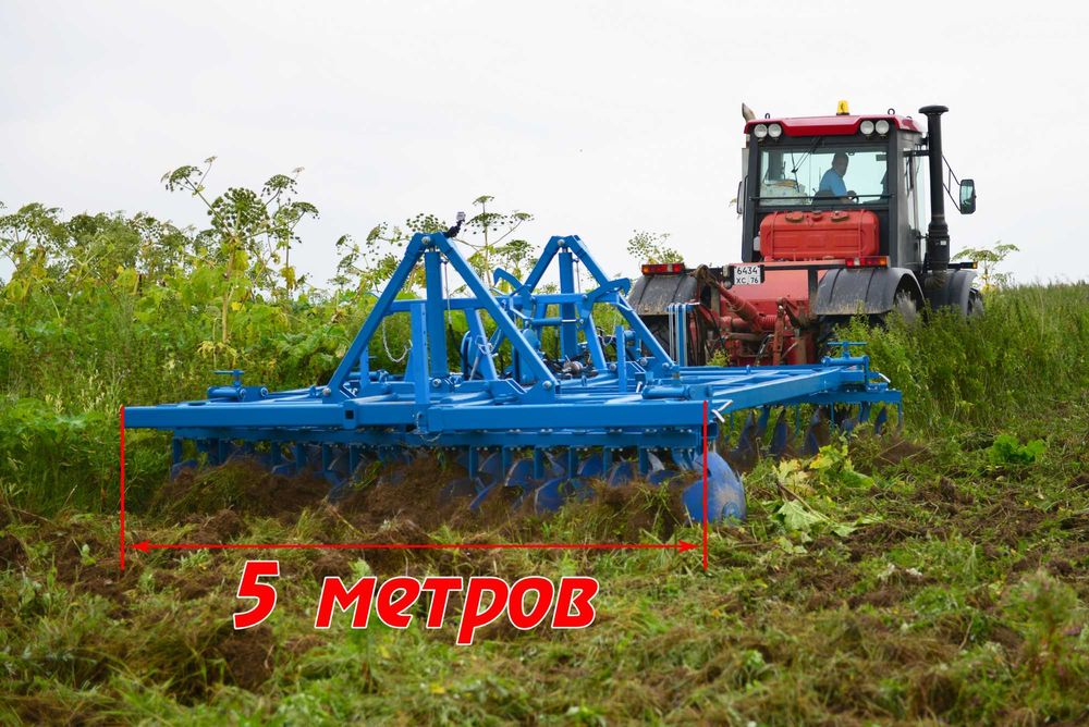 Борона дисковая тяжелая БДТ-5 "Вепрь"