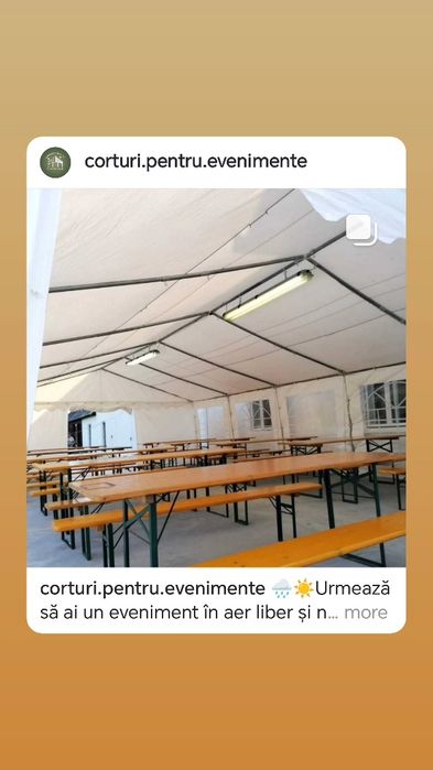 Corturi pentru Evenimente