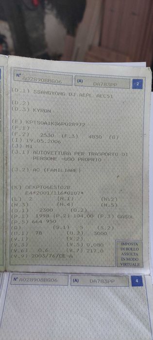 Ssangyong Kyron 2.0 XDI, Санг Йонг Кайрон на части!
Юни 2006