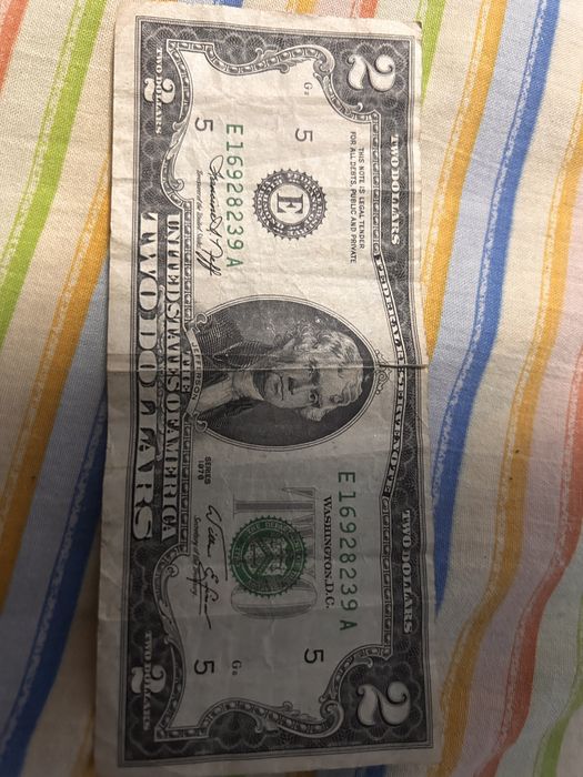 Bancota 2 dolari seria 1976