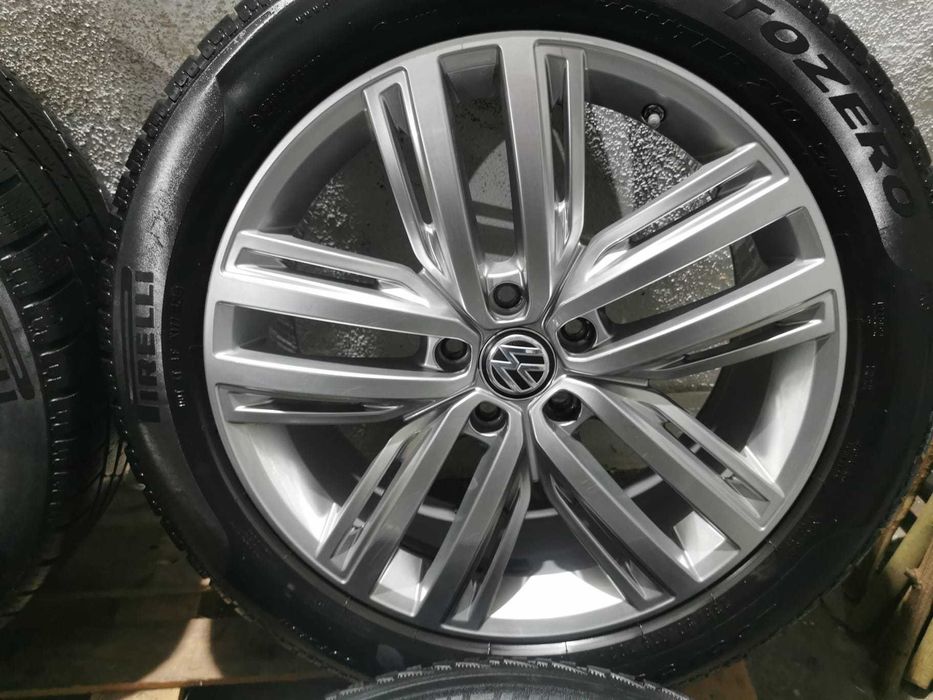Jante Originale VW Tiguan R.19 cu anvelope de iarna