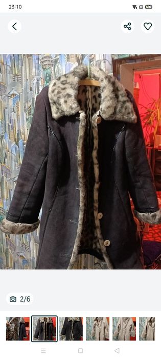 Продам женский шубка тёплая