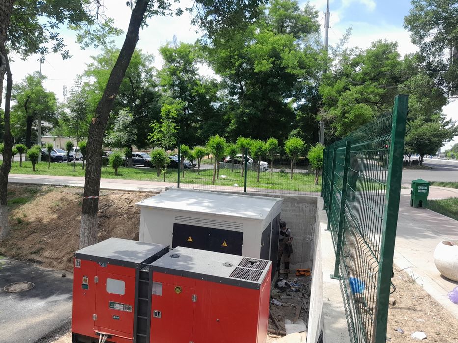 Elektrik tashqi va ichki mantajlar transfarmator va shitlar
