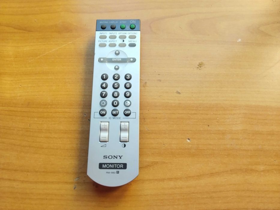 оригинално дистанционно управление за монитори на Сони -перфектено