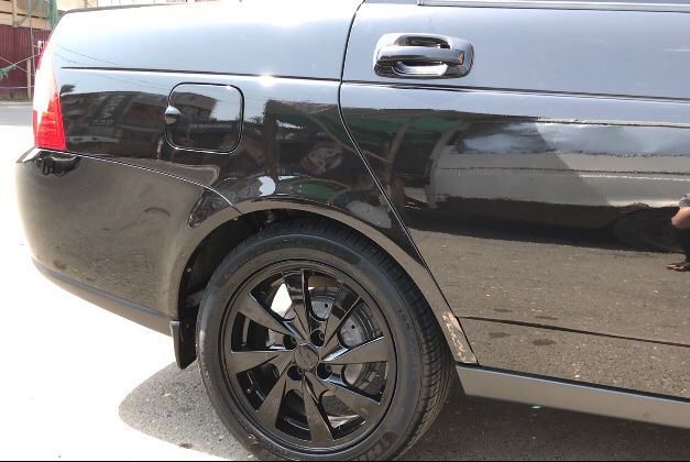 Диск для приоры Black edition r15