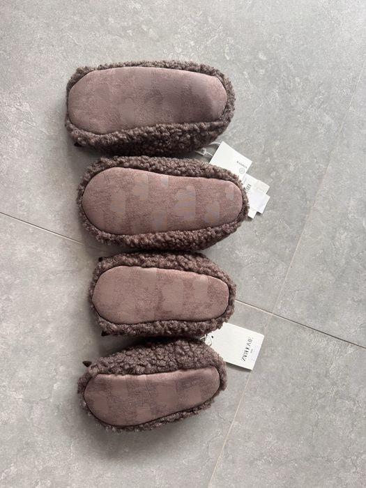 НОВИ - Zara home детски пантофи - 2 и 4г.