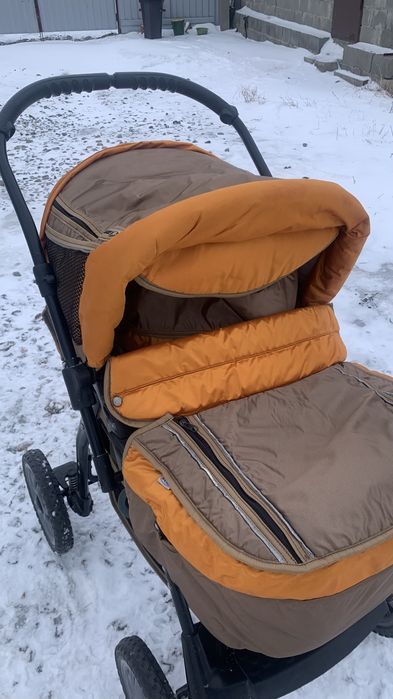 Зимняя коляска + переноска
