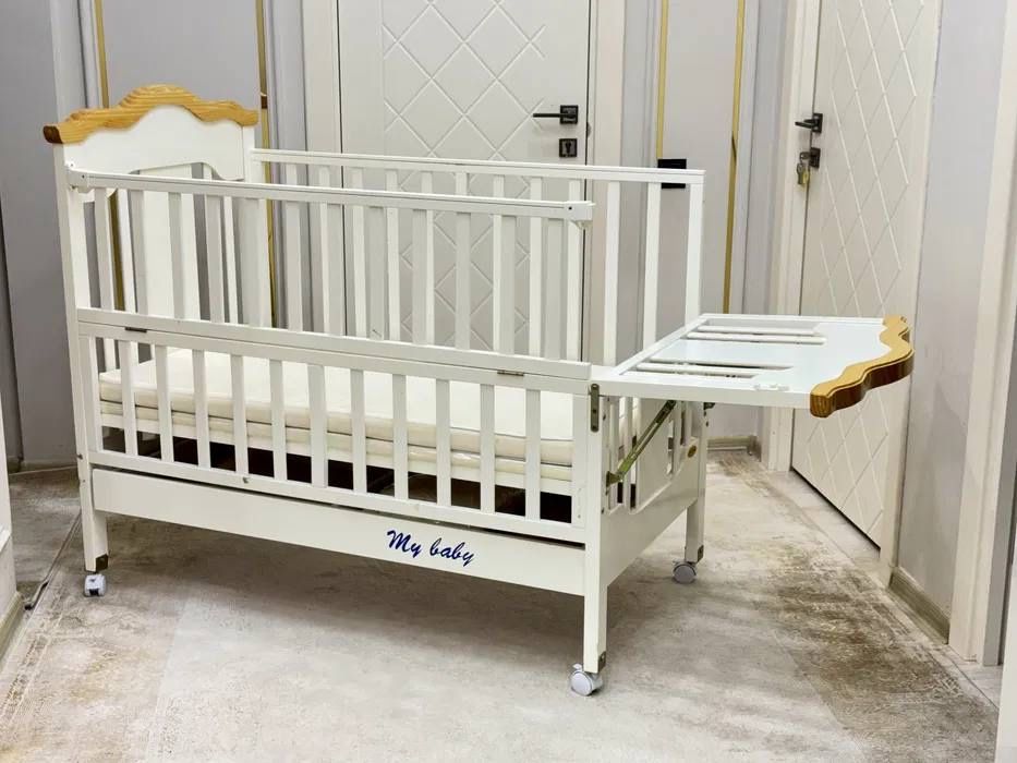 детская кровать и люлька