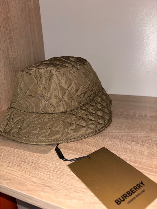 Pălărie bucket hat Burberry kaki