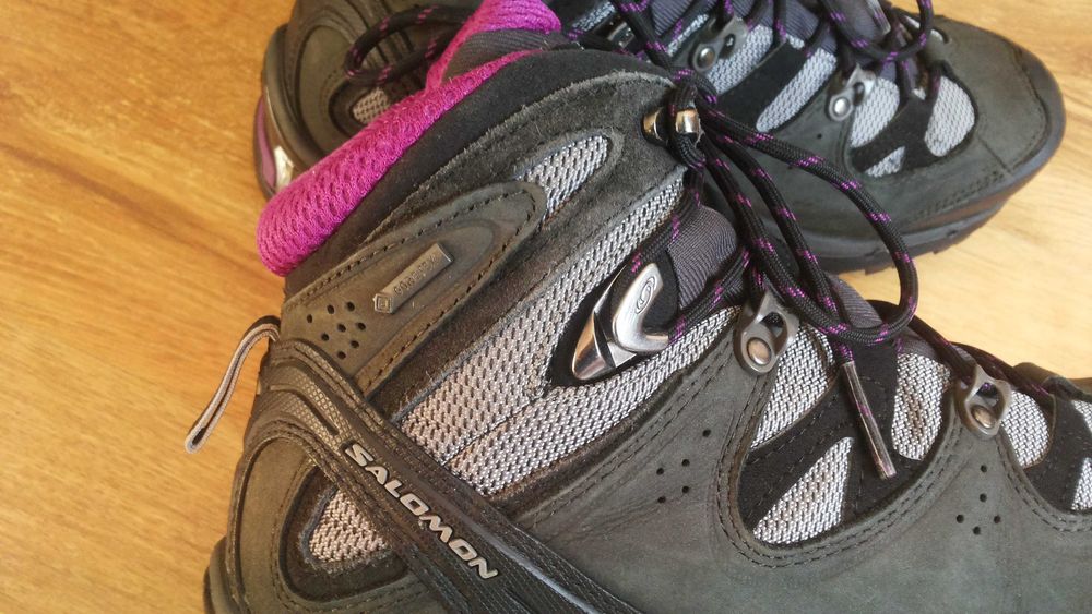 SALOMON COMET 3D GORE-TEX Leather Boots размер EUR 39 1/3 / UK 6 водонепромокаеми - 531